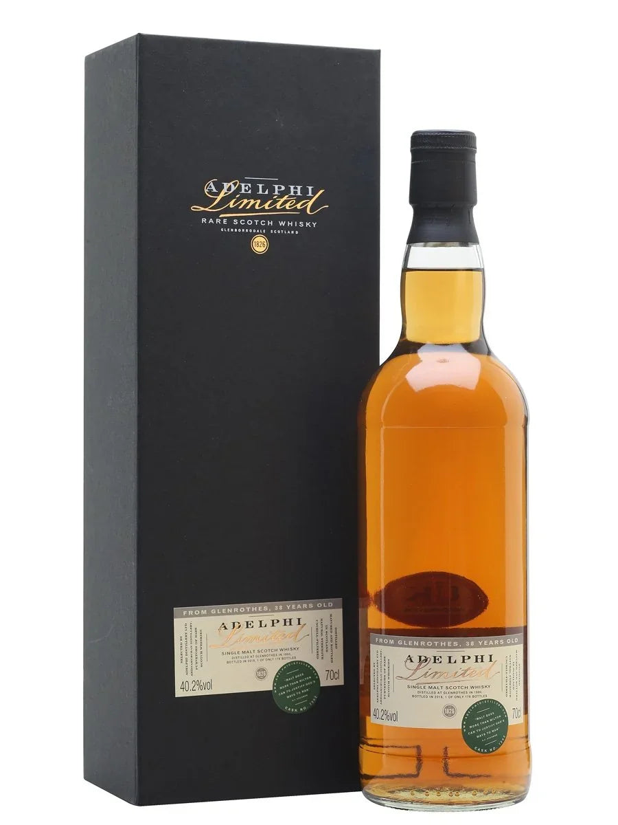Glenrothes 38Yr 1980-2019 #7202 (Adelphi) 40.2% 700ml - NZ Liquor Online