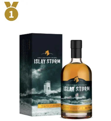 Whisky escocés de pura malta Islay Storm 40% 700 ml