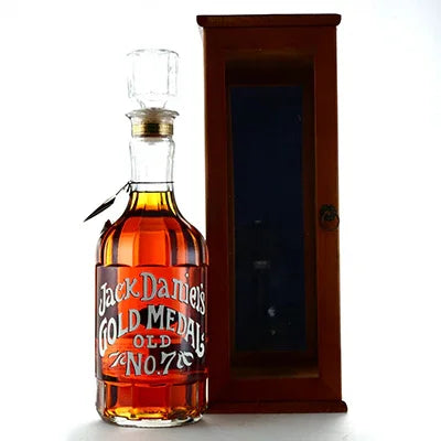 Jack Daniels 1904 Centennial Gold Medal + Display Case 50% 1.75L - NZ Liquor Online