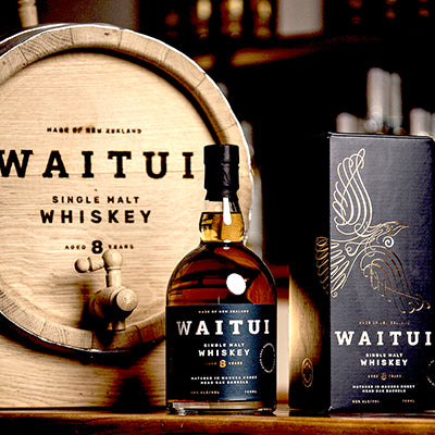 Waitui Single Malt 8yo Whiskey 40% 700ml / 350ml / 50ml - New Zealand