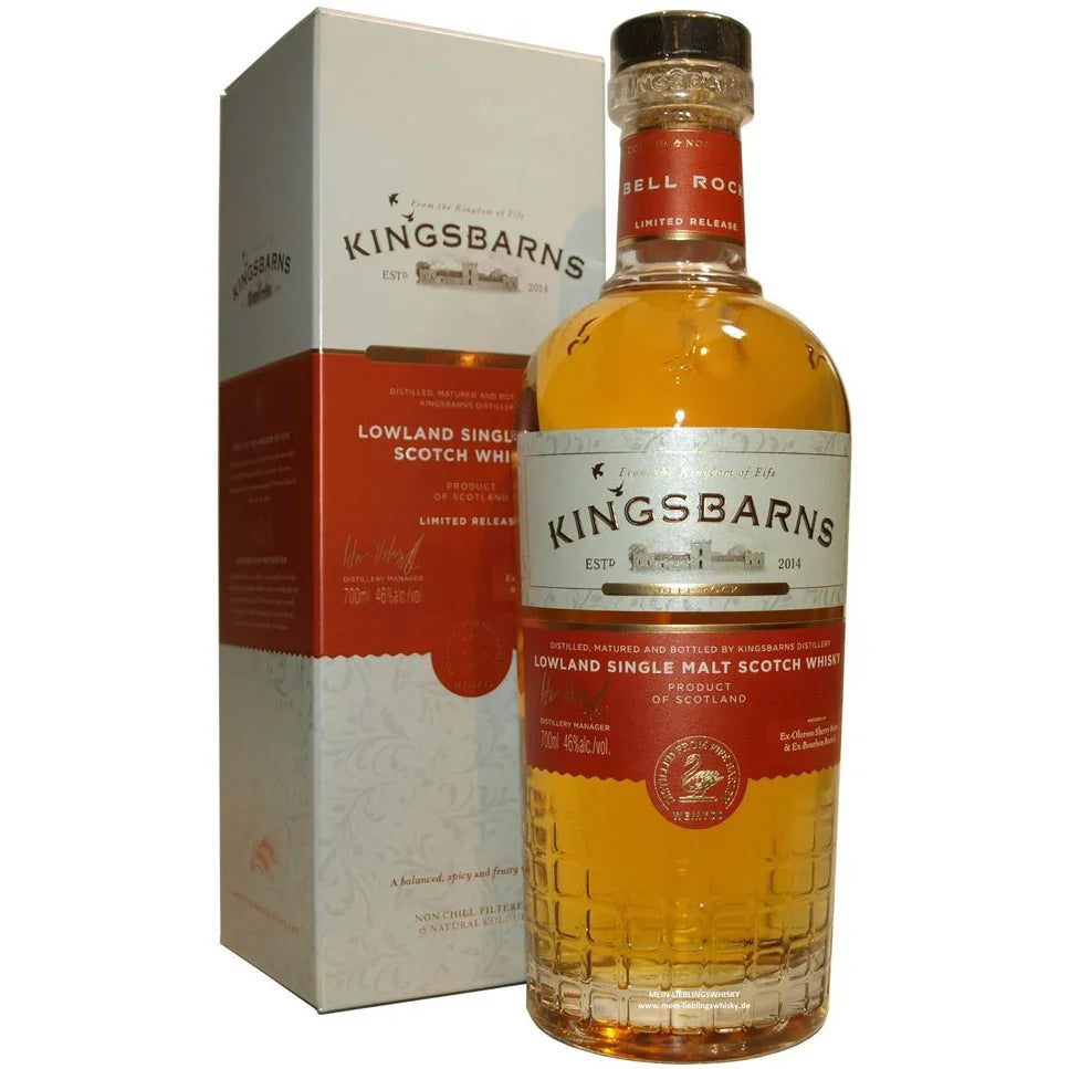 Kingsbarns Bell Rock Single Malt 46% 700ml - NZ Liquor Online