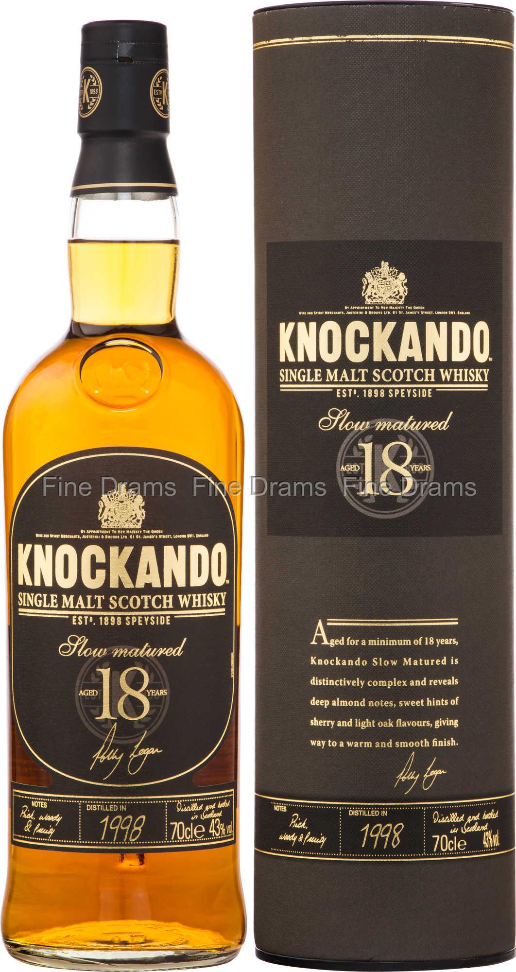 Knockando 18Yr 43% 700ml - NZ Liquor Online
