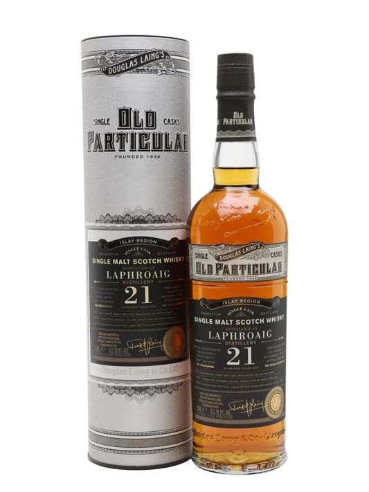 Laphroaig 21Yr 1998-2020 (Old Partic by Douglas Laing) 59.9% 700ml - NZ Liquor Online