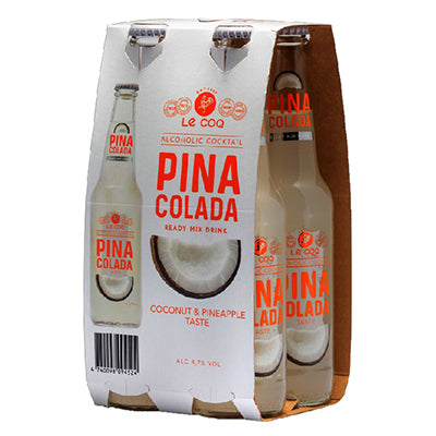 Le Coq Pina Colada Premixed Cocktail 4.7% 4 x 330ml