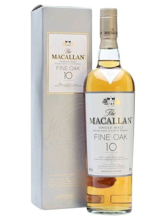 Macallan 10Yr Fine Oak 40% 700ml - NZ Liquor Online