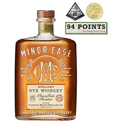 Minor Case Straight Kentucky Rye Whiskey 45% 750ml - NZ Liquor Online