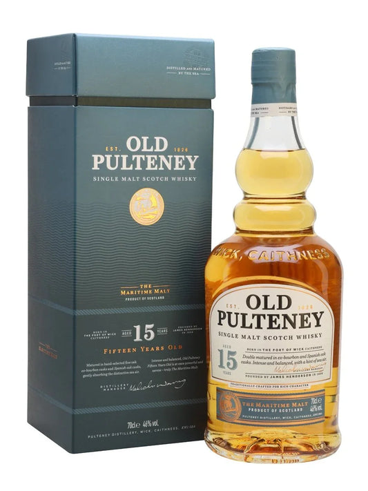 Old Pulteney 15Yr 46% 700ml - NZ Liquor Online