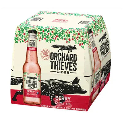 Orchard Thieves Berry Cider 4% 330ml / Multi-Buy Options - NZ Liquor Online