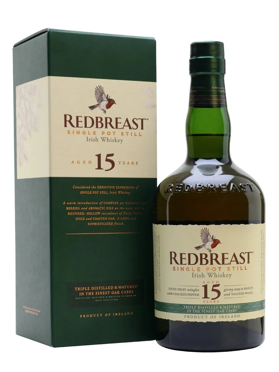 Redbreast 15Yr 46% 700ml - NZ Liquor Online
