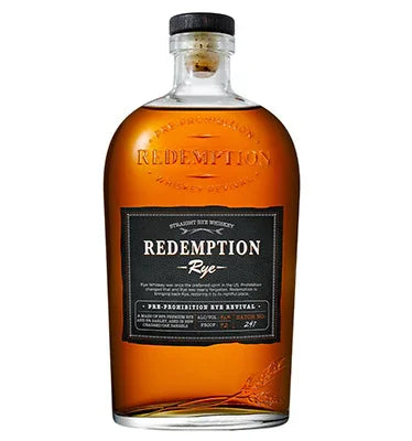 Redemption Straight Rye Whiskey 46% 700ml - NZ Liquor Online