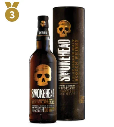 Smokehead Islay Single Malt Whisky 43% 700ml - NZ Liquor Online