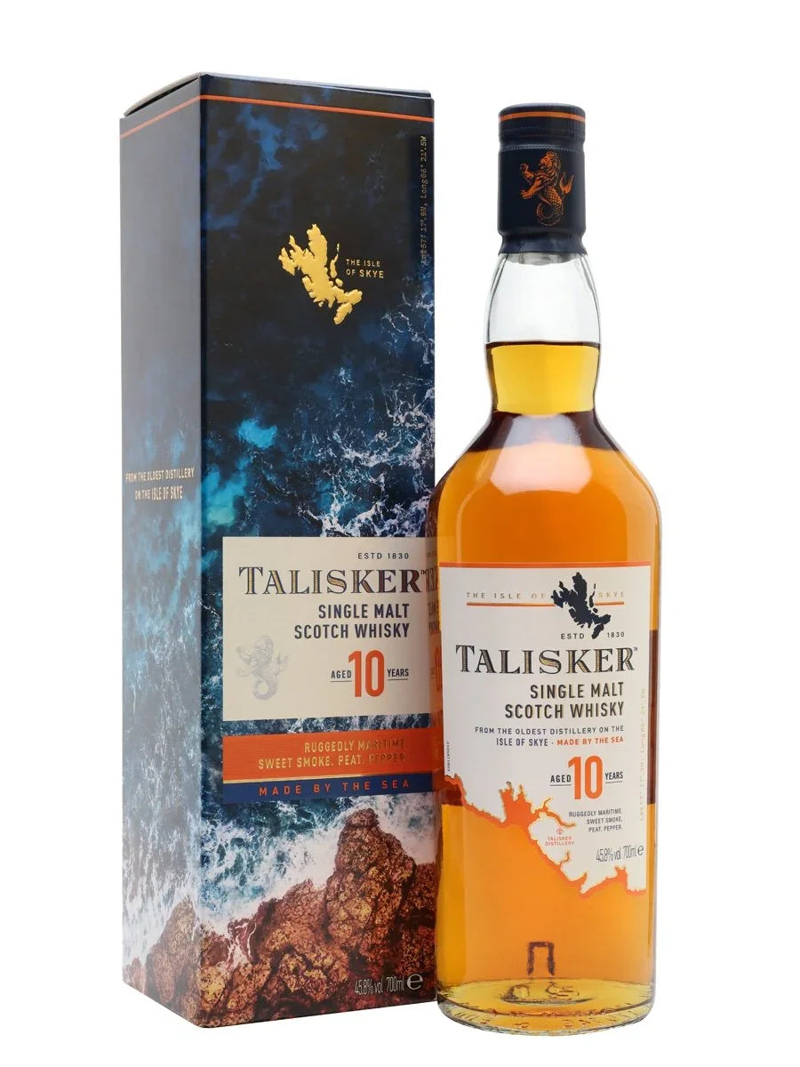 Talisker 10Yr 45.8% 700ml - NZ Liquor Online