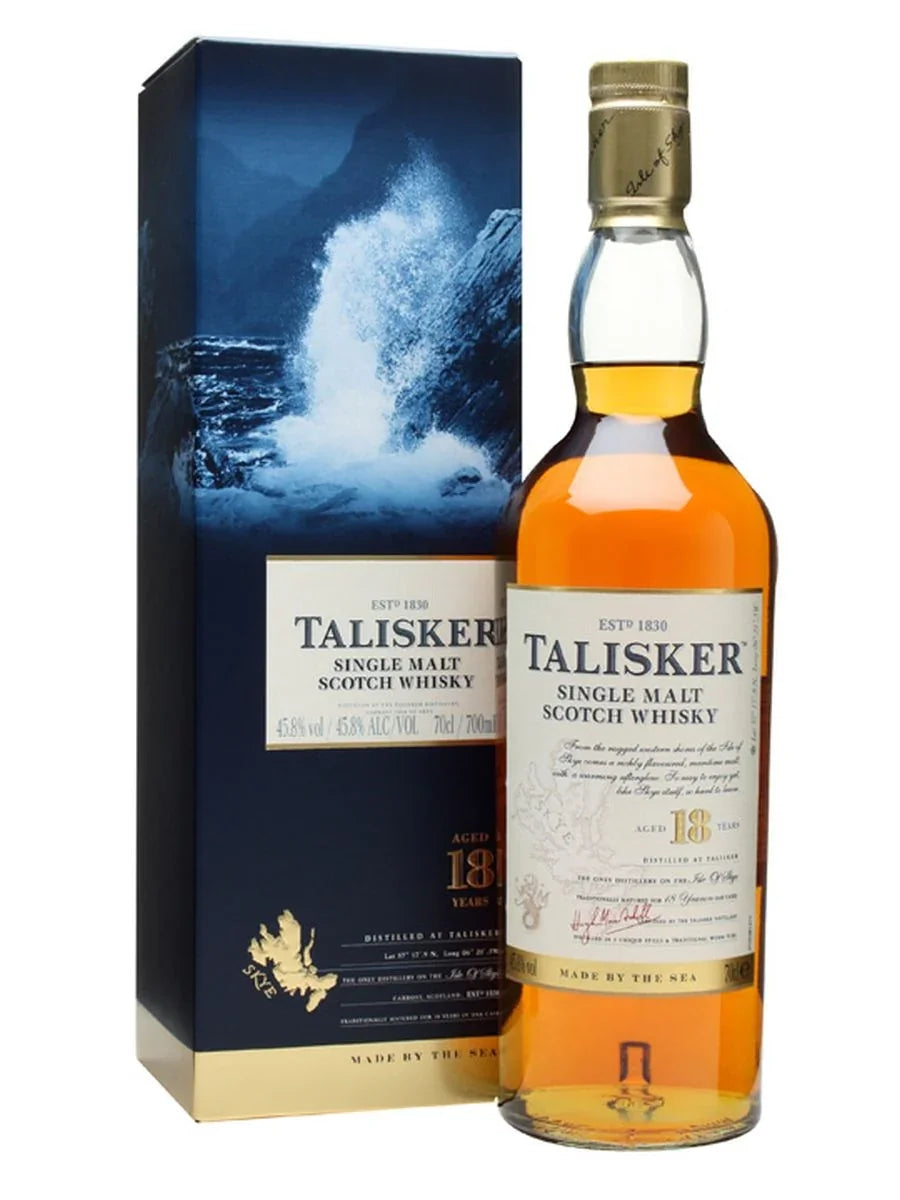 Talisker 18Yr 45.8% 700ml - NZ Liquor Online