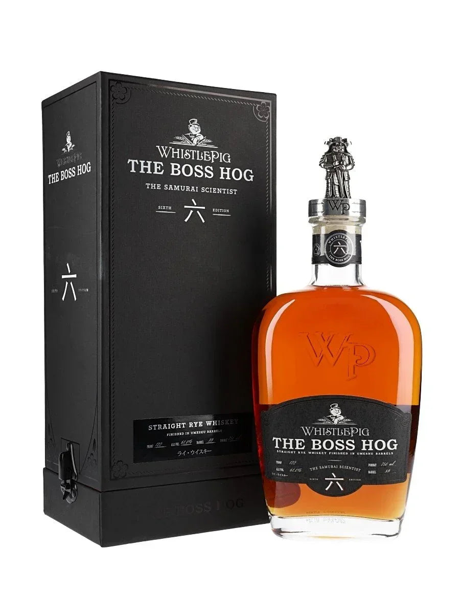 Whistlepig Boss Hog Samurai Scientist 61% 750ml - NZ Liquor Online