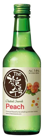 Chateul Soorok Peach Soju 14% 360ml