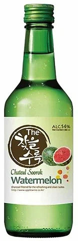 Chateul Soorok Watermelon Soju 14% 360ml